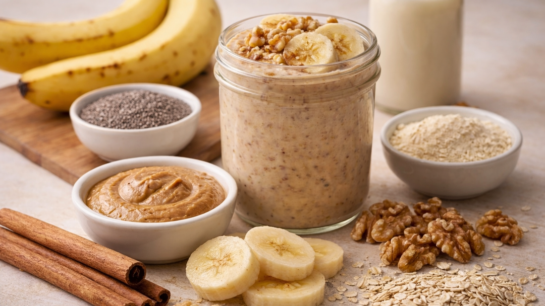 banana overnight oats