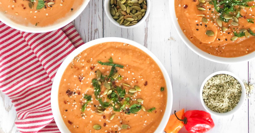 Sweet Potato & Lentil Soup